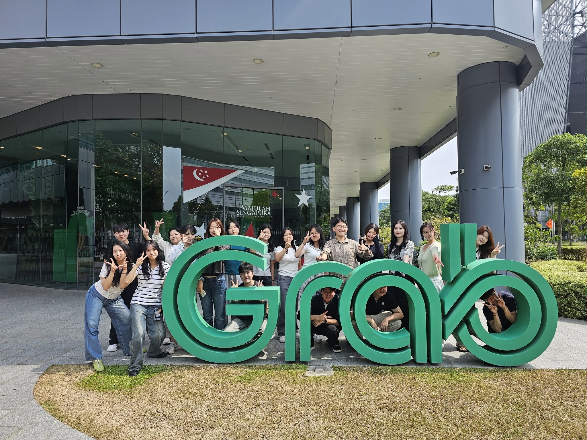 싱가포르 Grab 방문 현장